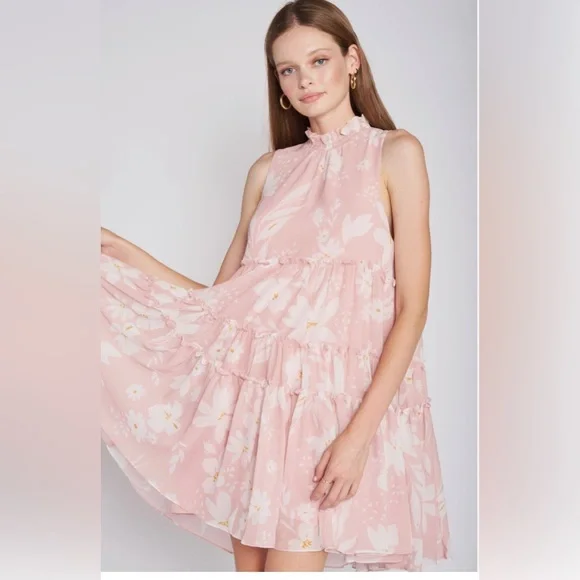 open lace back dress Pink Beaded Long Prom Dress with Slit – Dreamdressy